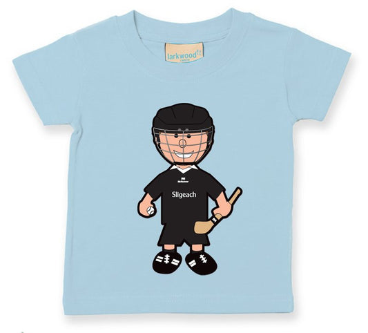The GAA Store Sligo Baby Mascot Tee - Boys - Hurling - Pale Blue
