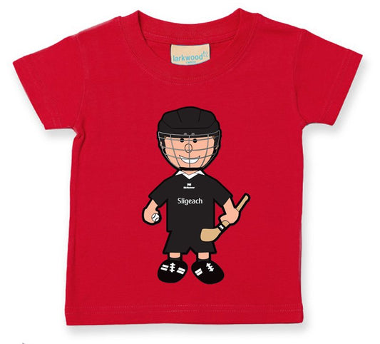 The GAA Store Sligo Baby Mascot Tee - Boys - Hurling - Red