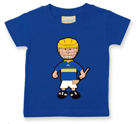 The GAA Store Tipperary Baby Mascot Tee - Boys - Hurling - Royal