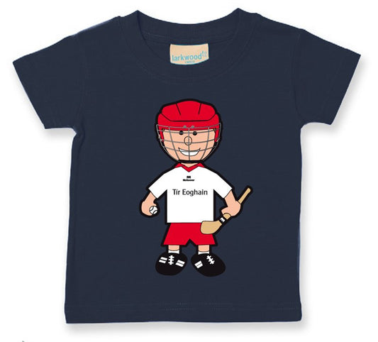 The GAA Store Tyrone Baby Mascot Tee - Boys - Hurling - Navy
