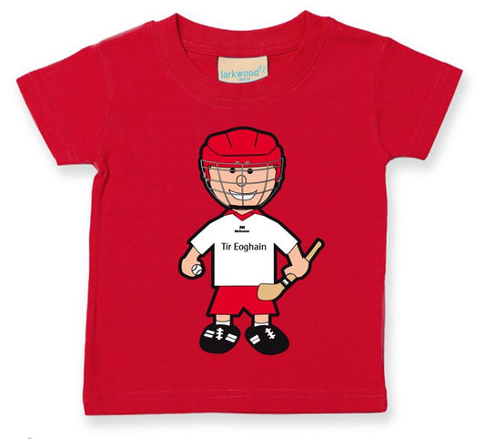 The GAA Store Tyrone Baby Mascot Tee - Boys - Hurling - Red