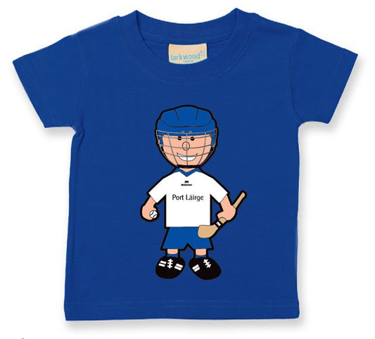The GAA Store Waterford Baby Mascot Tee - Boys - Hurling - Royal