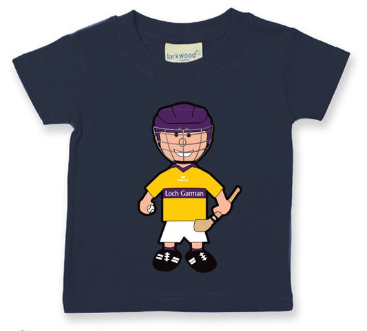 The GAA Store Wexford Baby Mascot Tee - Boys - Hurling - Navy