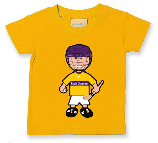 The GAA Store Wexford Baby Mascot Tee - Boys - Hurling - Yellow