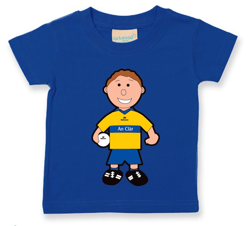 The GAA Store Clare Baby Mascot Tee - Boys - Football - Royal