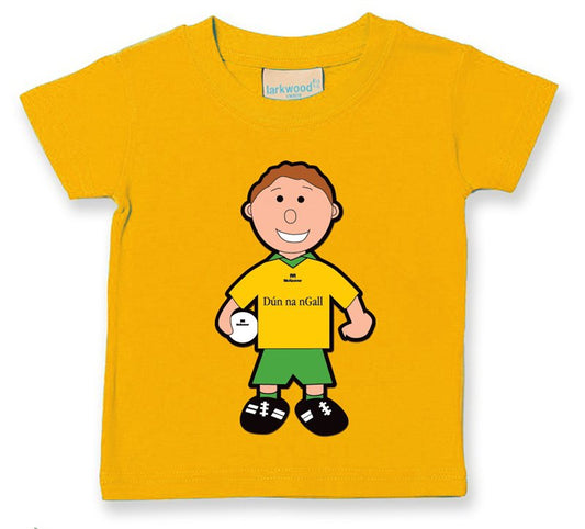 The GAA Store Donegal Baby Mascot Tee - Boys - Football - Yellow