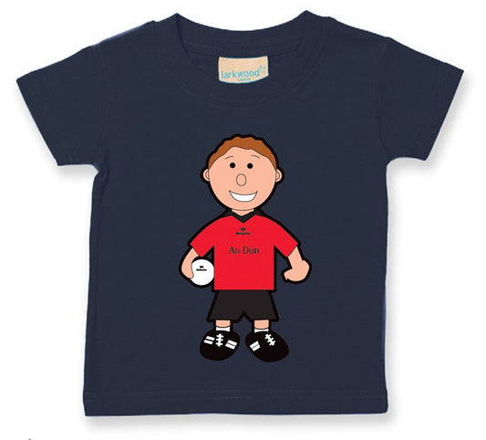 The GAA Store Down Baby Mascot Tee - Boys - Football - Navy
