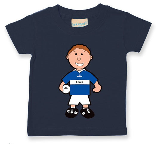 The GAA Store Laois Baby Mascot Tee - Boys - Football - Navy