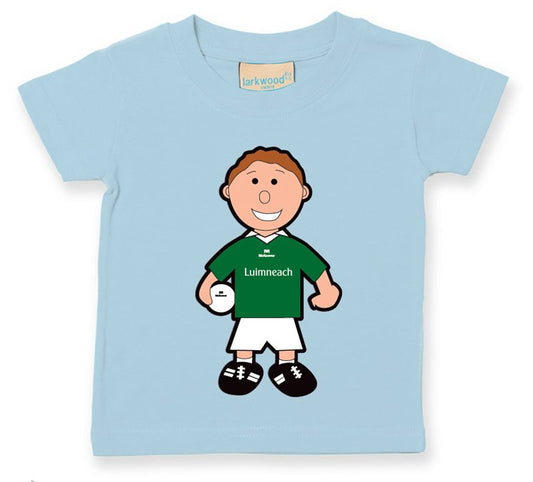The GAA Store Limerick Baby Mascot Tee - Boys - Football - Pale Blue