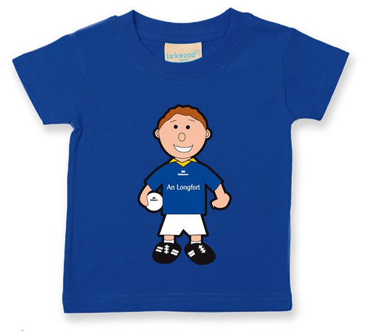 The GAA Store Longford Baby Mascot Tee - Boys - Football - Royal