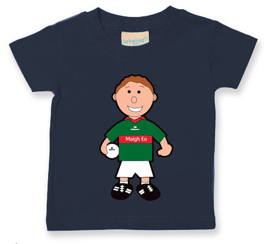 The GAA Store Mayo Baby Mascot Tee - Boys - Football - Navy