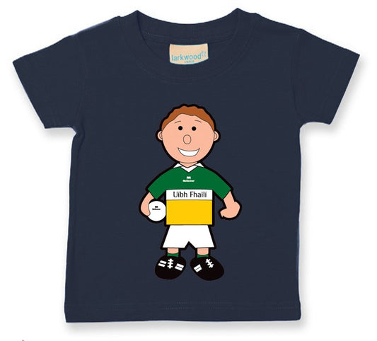 The GAA Store Offaly Baby Mascot Tee - Boys - Football - Navy