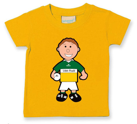 The GAA Store Offaly Baby Mascot Tee - Boys - Football - Yellow