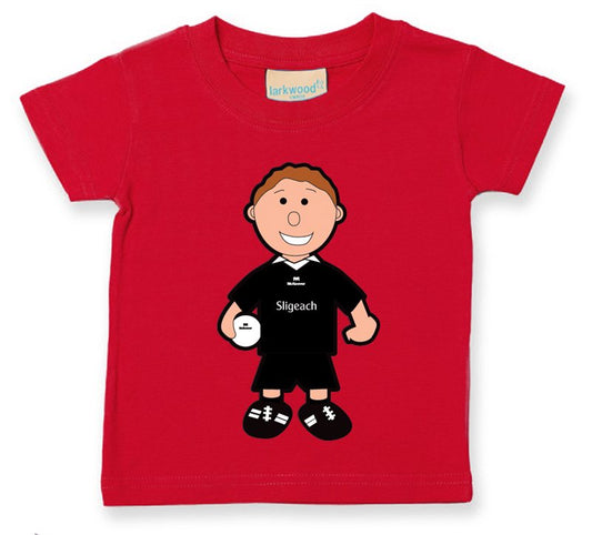 The GAA Store Sligo Baby Mascot Tee - Boys - Football - Red