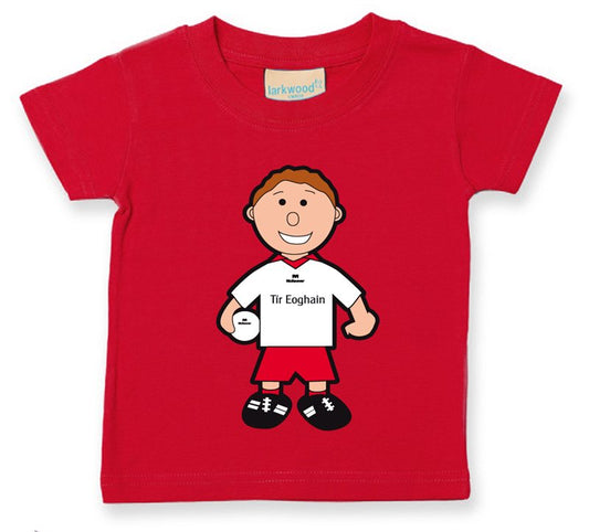 The GAA Store Tyrone Baby Mascot Tee - Boys - Football - Red
