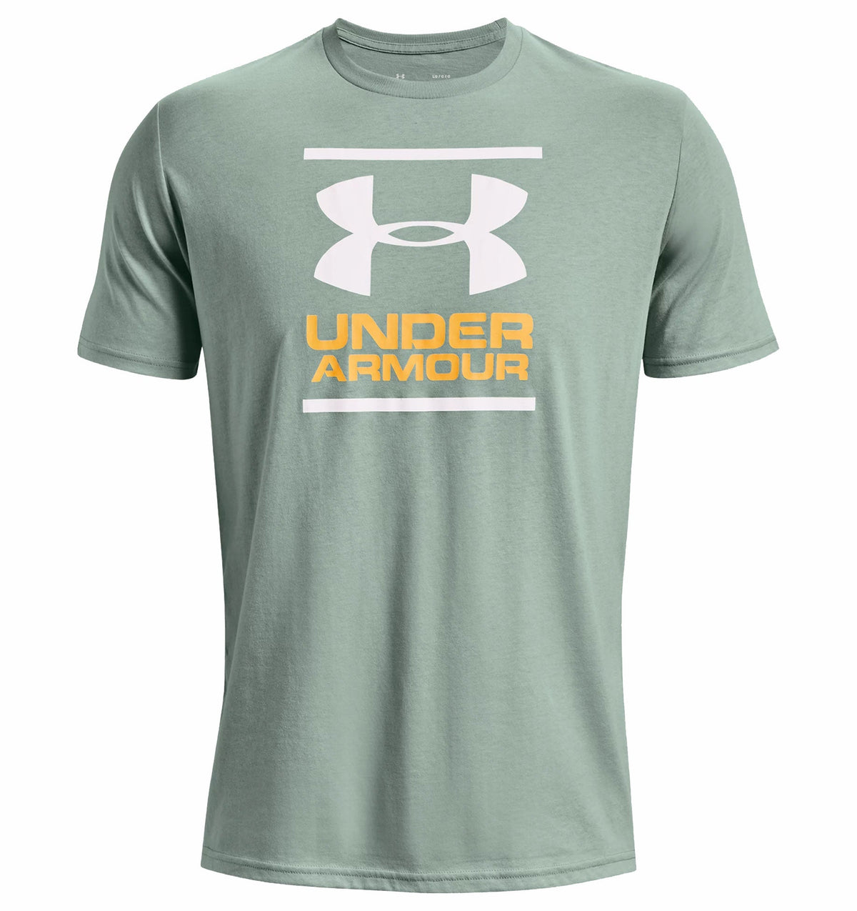 Under Armour GL Foundation Short Sleeve Tee - Mens - Opal Green/White