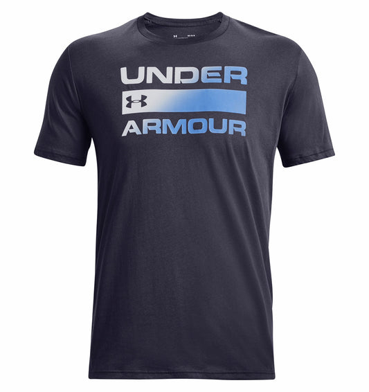 Under Armour Team Issue Wordmark Short Sleeve Tee - Mens - Tempered Steel/White