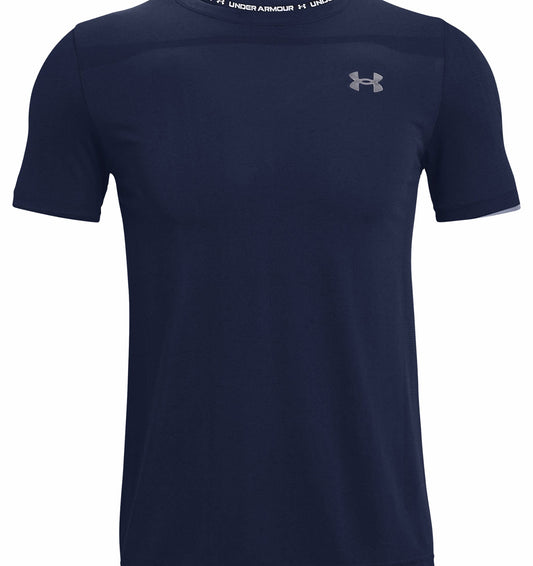 Under Armour Seamless Short Sleeve Tee - Mens - Academy/Mod Grey