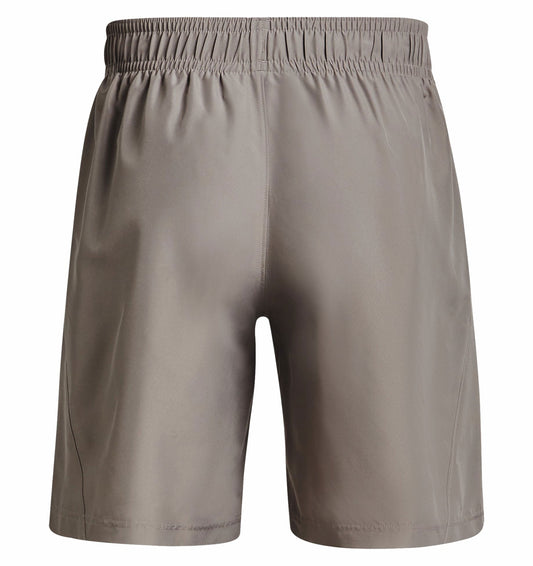 Under Armour Woven Graphic Wordmark Shorts - Mens - Pewter/Tin