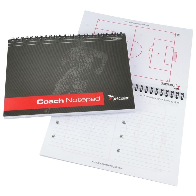 Precision Training A5 Football Pro-Coach Tactic Notepad