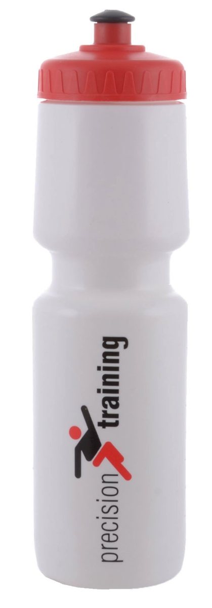 Precision Training Water Bottle 750ml Each (White or Black)