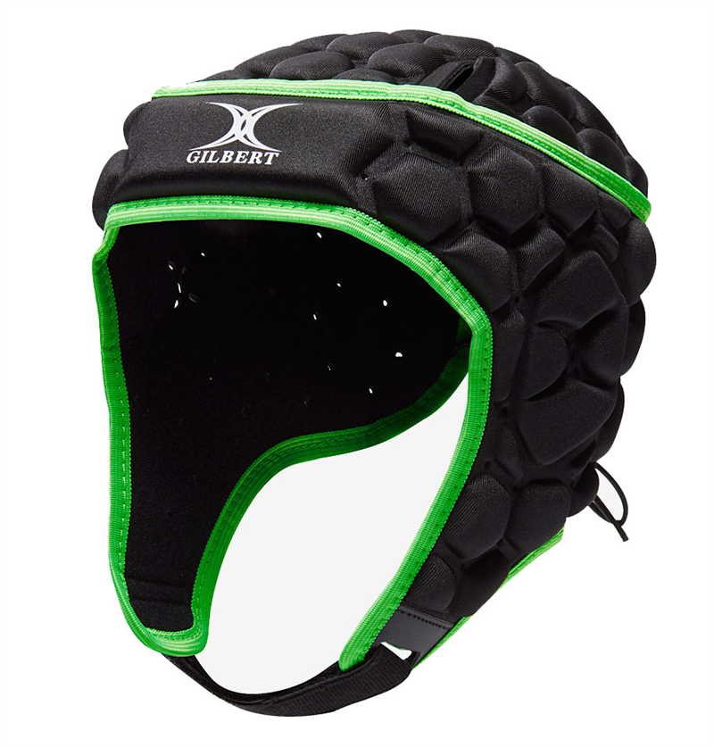 Gilbert Headguard Falcon 200 - Youth - Back/Green