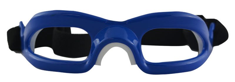 Challenger Lensless Coloured Eyeguards - Blue