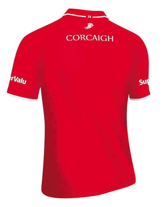 Mc Keever Cork LGFA Official Home Jersey (Youth) - Red/White