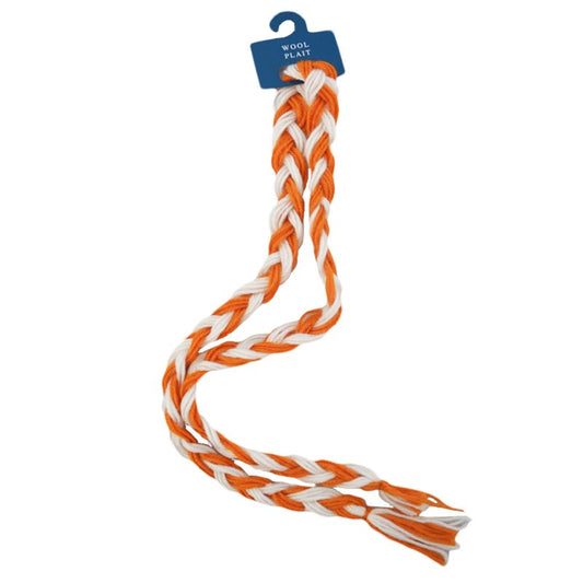 The GAA Store Supporters Wool Plait - Orange/White