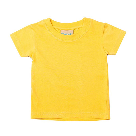Larkwood Baby Plain Tee - Yellow