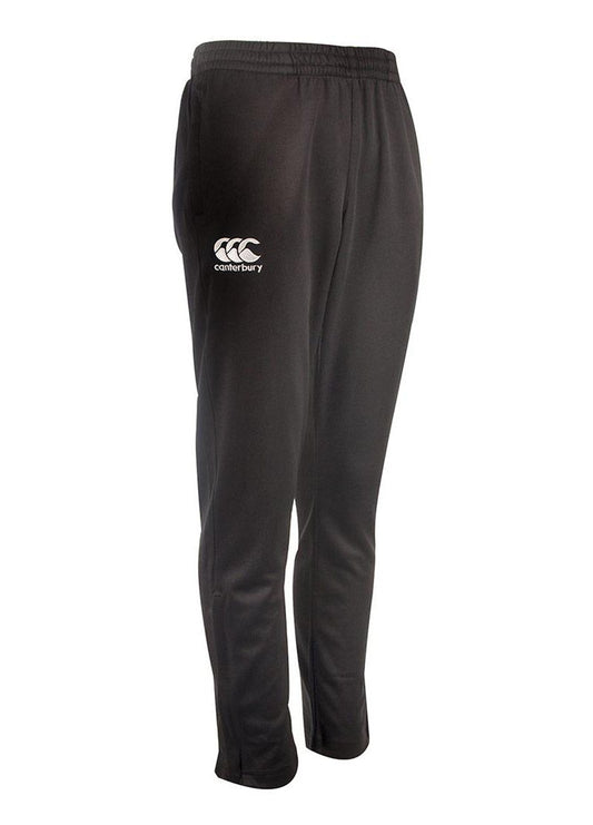 Canterbury Stretch Tapered Poly Knit Pant - Youth - Black