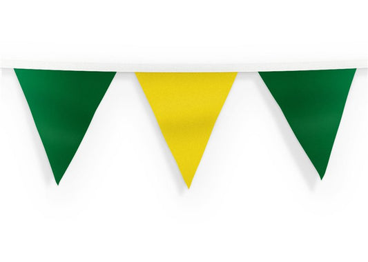 The GAA Store Bunting - Green & Yellow