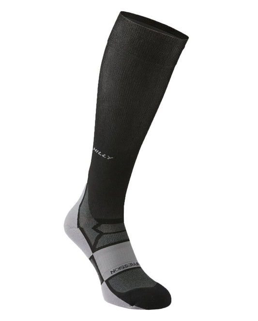 Hilly Pulse Compression Socks - Mens - Black/Grey