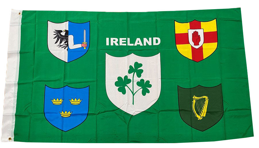 The GAA Store Irish Provincial Rugby 5ft x 3ft Flag