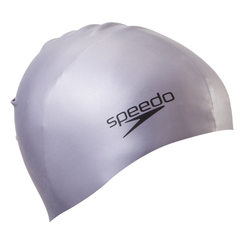 Speedo Plain Moulded Silicone Swim Cap - Senior