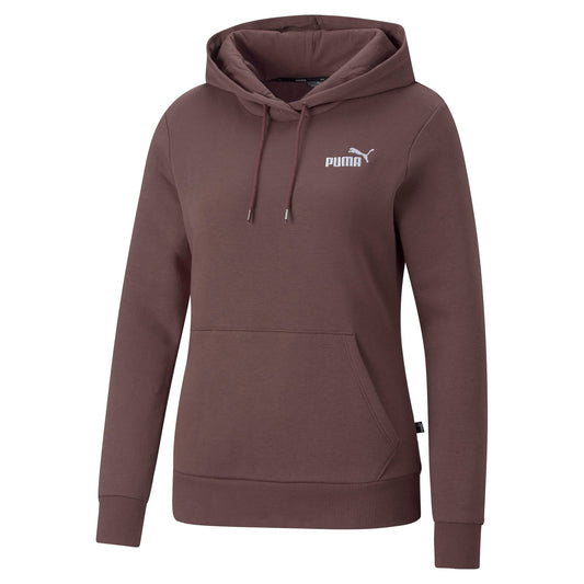 Puma Essentials Embroidery Fleece Hoodie - Womens - Dusty Plum