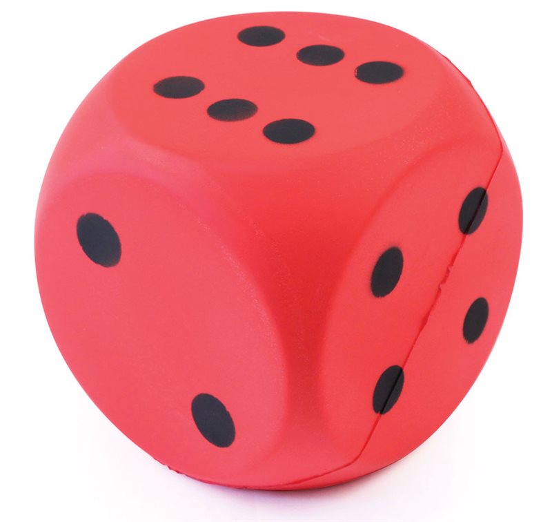 Active Play Large Foam Dice 16 x 16 x 16cm