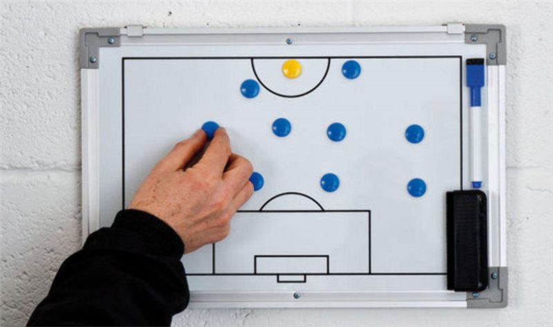 Precision Training Double Sided Soccer Tactics Board 30cmx45cm