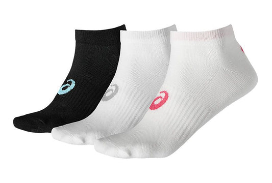 Asics PED Socks - 3 Pack - Womens - Pink Assorted