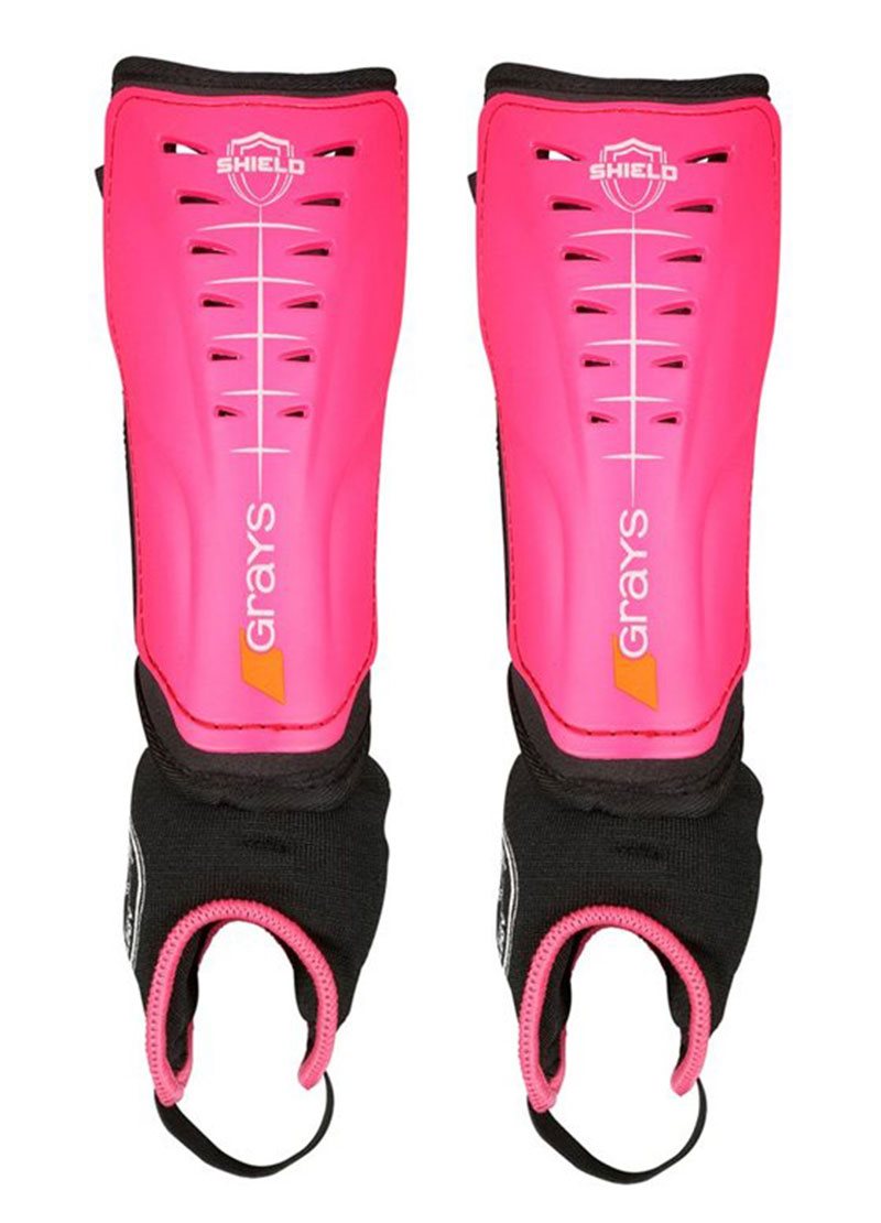Grays Hockey Shield Shinguards - Fluo Pink/Black