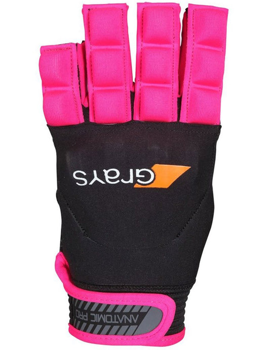 Grays Hurling / Hockey Anatomic Pro Glove Left Hand - Black/Pink
