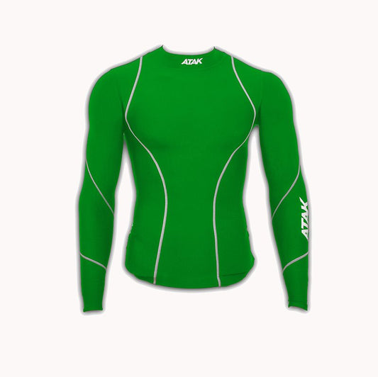 Atak Compression Top - Mens - Green