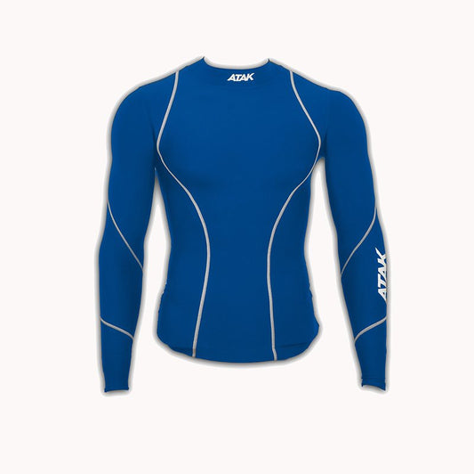 Atak Compression Top - Mens - Royal Blue