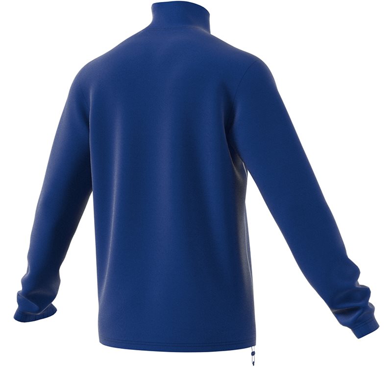 adidas Core 18 1/4 Zip Training Top - Adult - Bold Blue/White