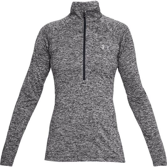 Under Armour Tech Twist 1/2 Zip Training Top - Womens - Black