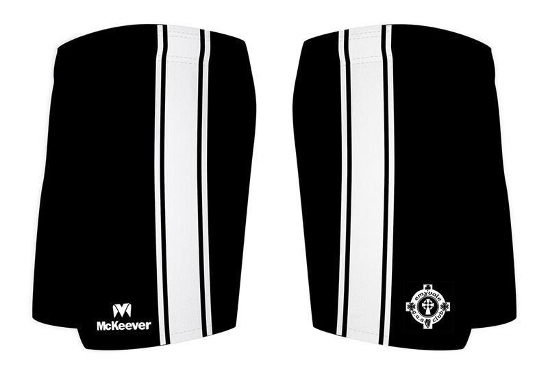 Mc Keever Emyvale GAA Shorts - Youth - Black