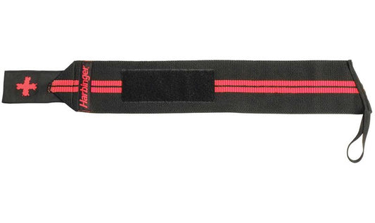 Harbinger Red Line Weight Lifting Wrist Wrap - Black/Red