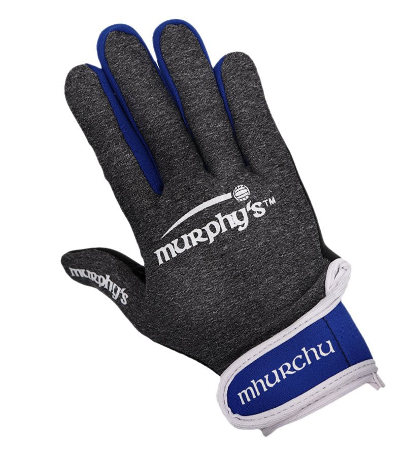 Murphy's Gaelic Gloves - Adult - Grey/White/Blue