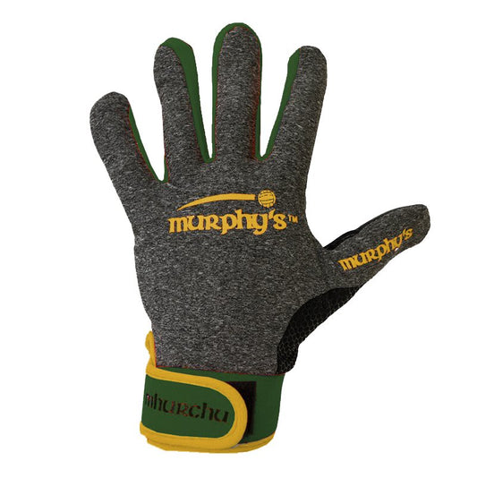 Murphy's Gaelic Gloves - Youth - Grey/Yellow/Green