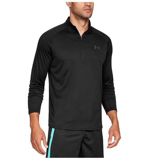 Under Armour Tech 1/2 Zip - Mens - Black/Charcoal